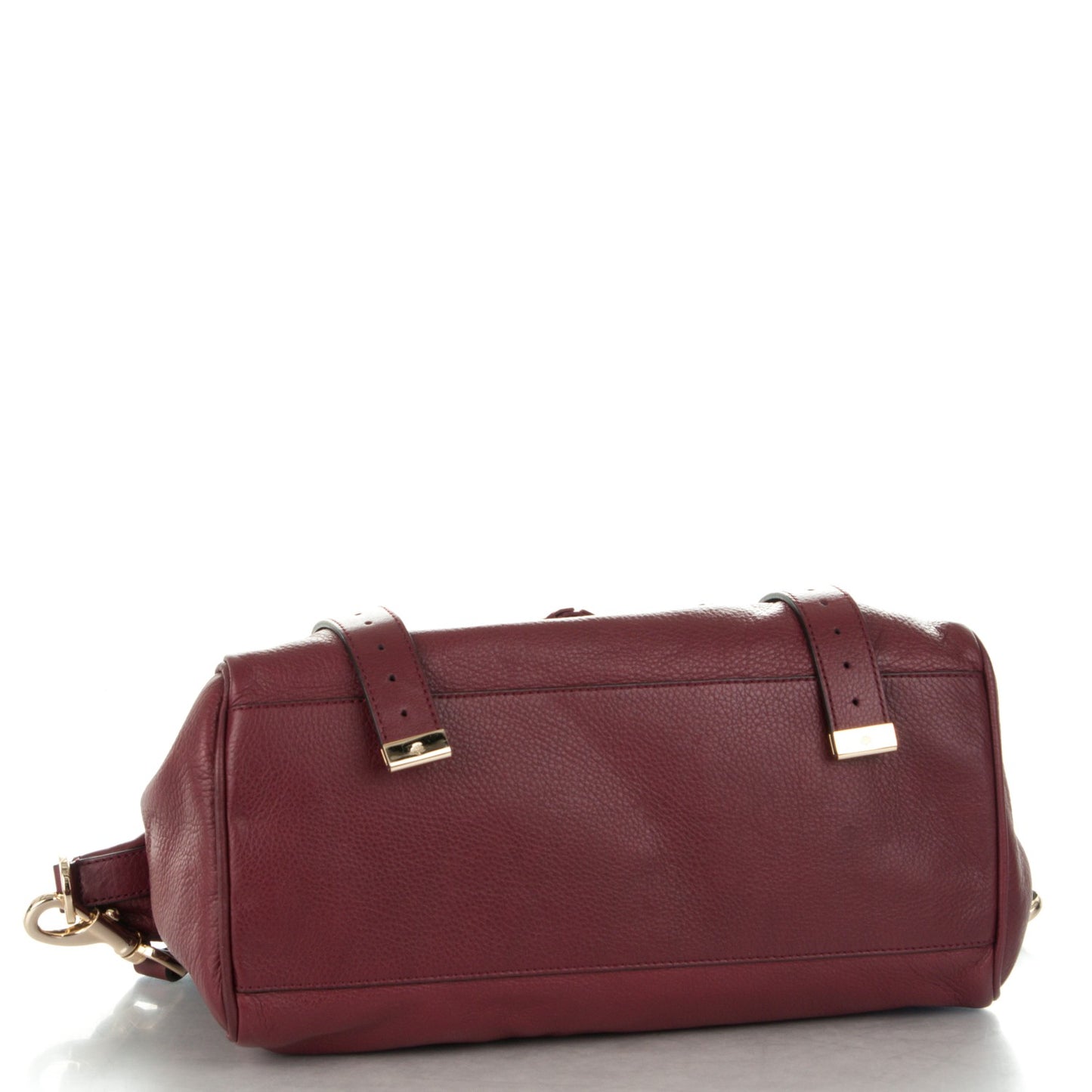 Polished Buffalo Medium Alexa Tassel Satchel Conker