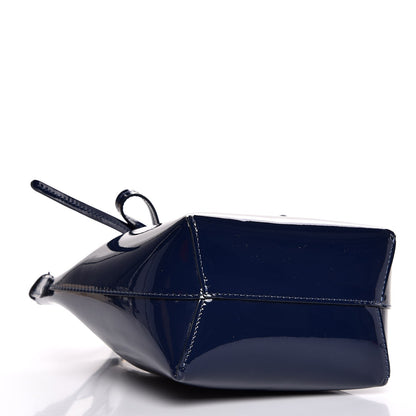 Mansur Gavriel Patent Calfskin Mini Mini Bucket Bag Blue 4 of 7