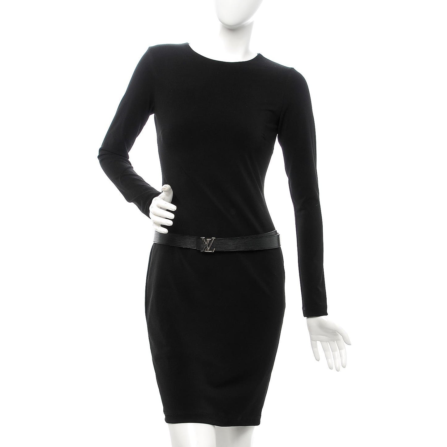 Epi 30mm LV Initiales Belt 85 34 Black
