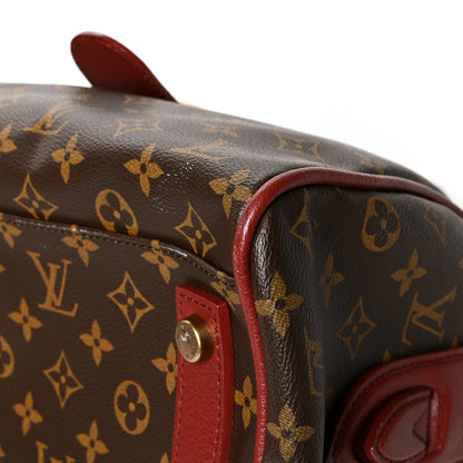 Louis Vuitton Monogram Golden Arrow Speedy Burgundy 8 of 13