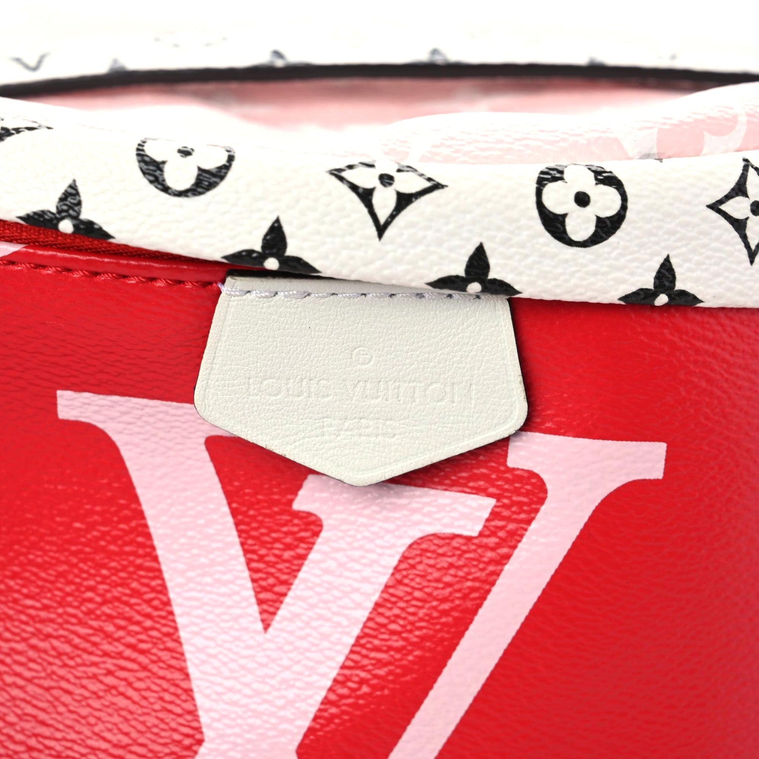 Louis Vuitton Monogram Giant Bumbag Rouge 7 of 12