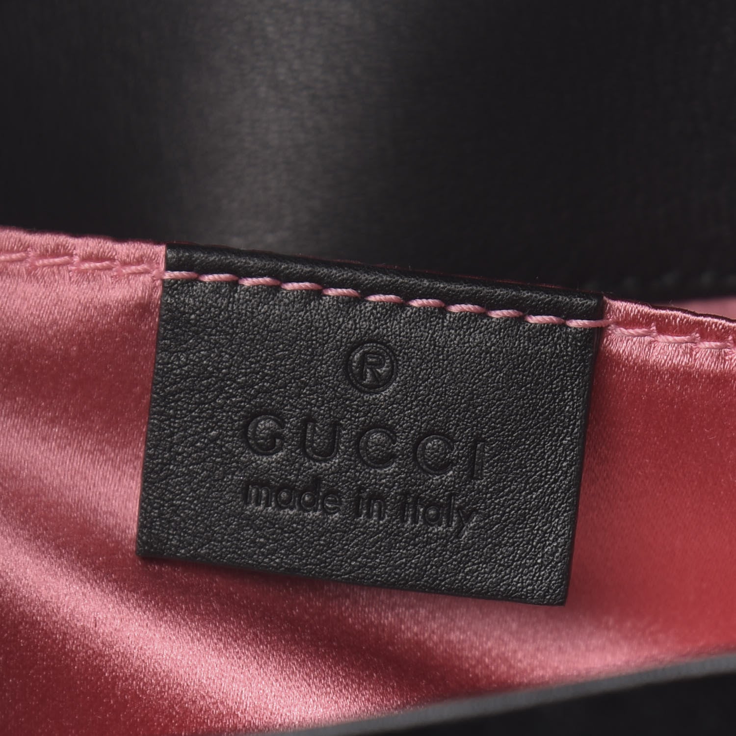Gucci Velvet Matelasse Mini GG Marmont Shoulder Bag Black 6 of 9