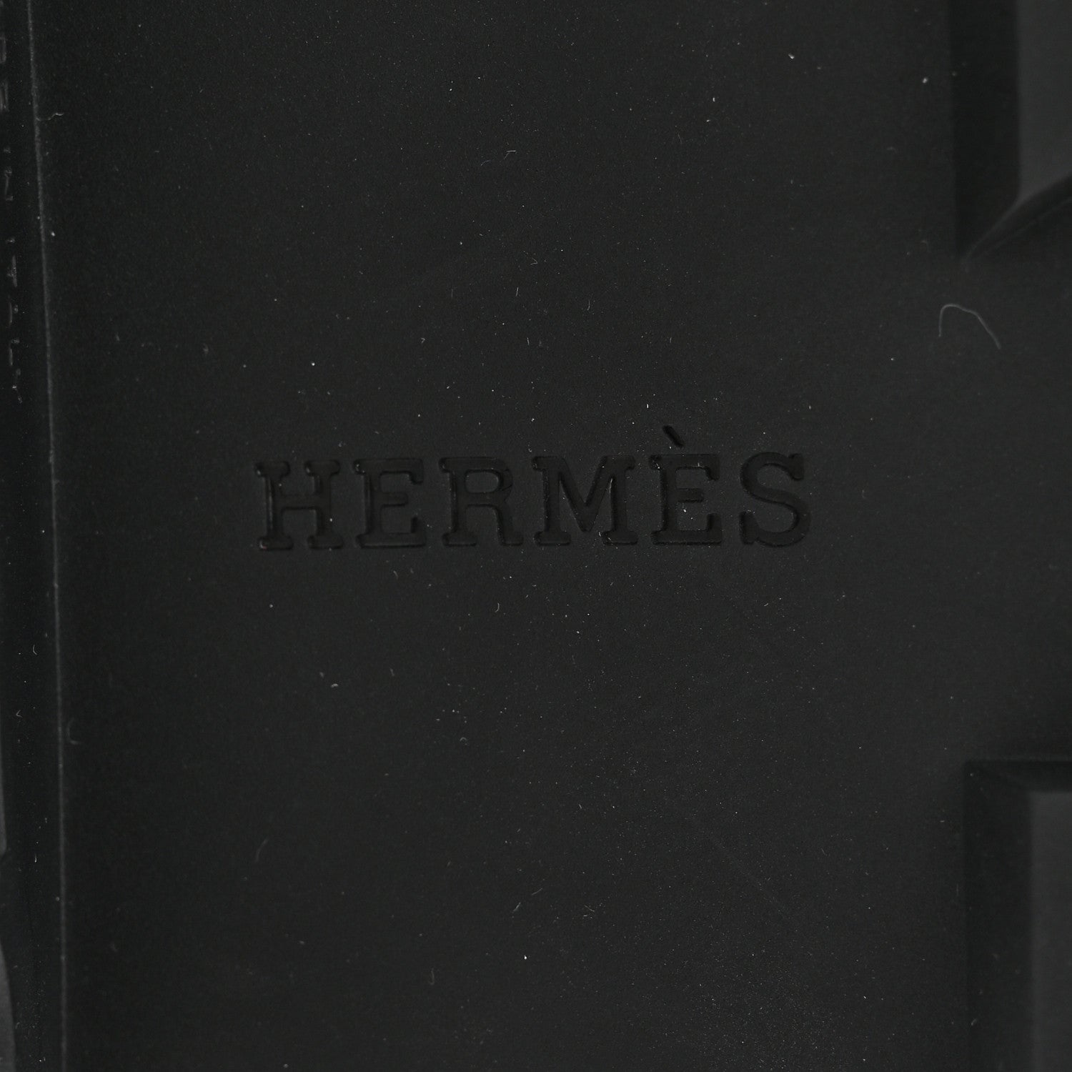 Hermes Glazed Calfskin Womens Hitch Loafers 35 Black 6 of 15