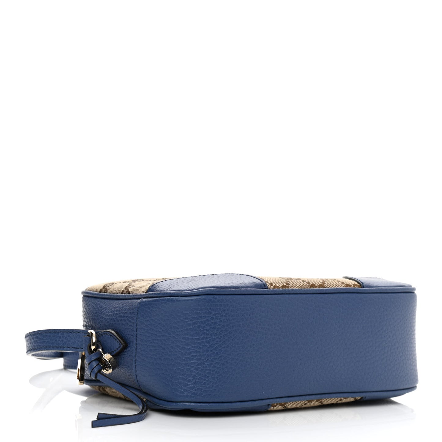 Monogram Dollar Calfskin Mini Bree Messenger Bag Beige Ebony Caspian