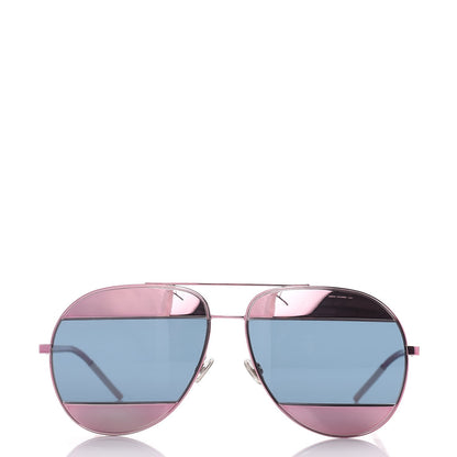 Christian Dior Split 1 Aviator Sunglasses Pink Blue 2 of 9