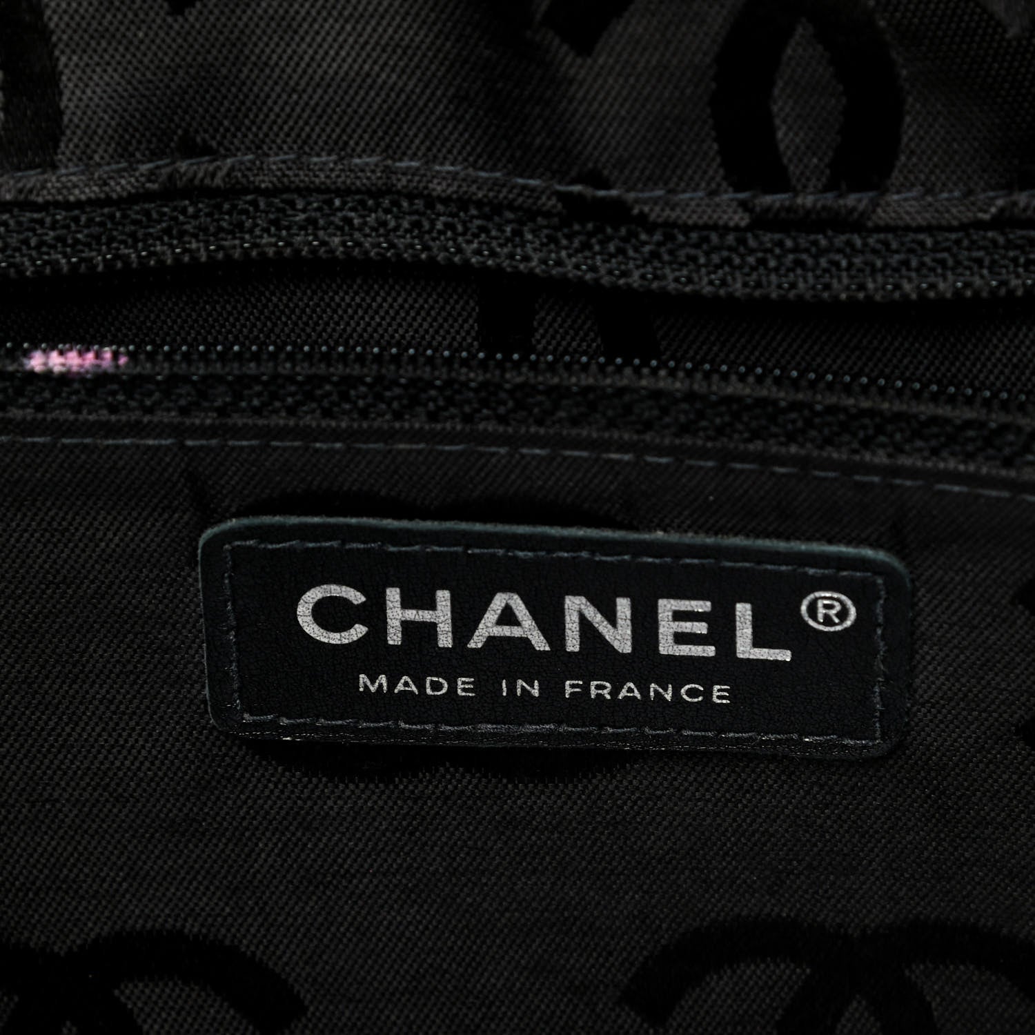 Chanel Calfskin Quilted Large Cambon Bowler Beige Black 6 of 13