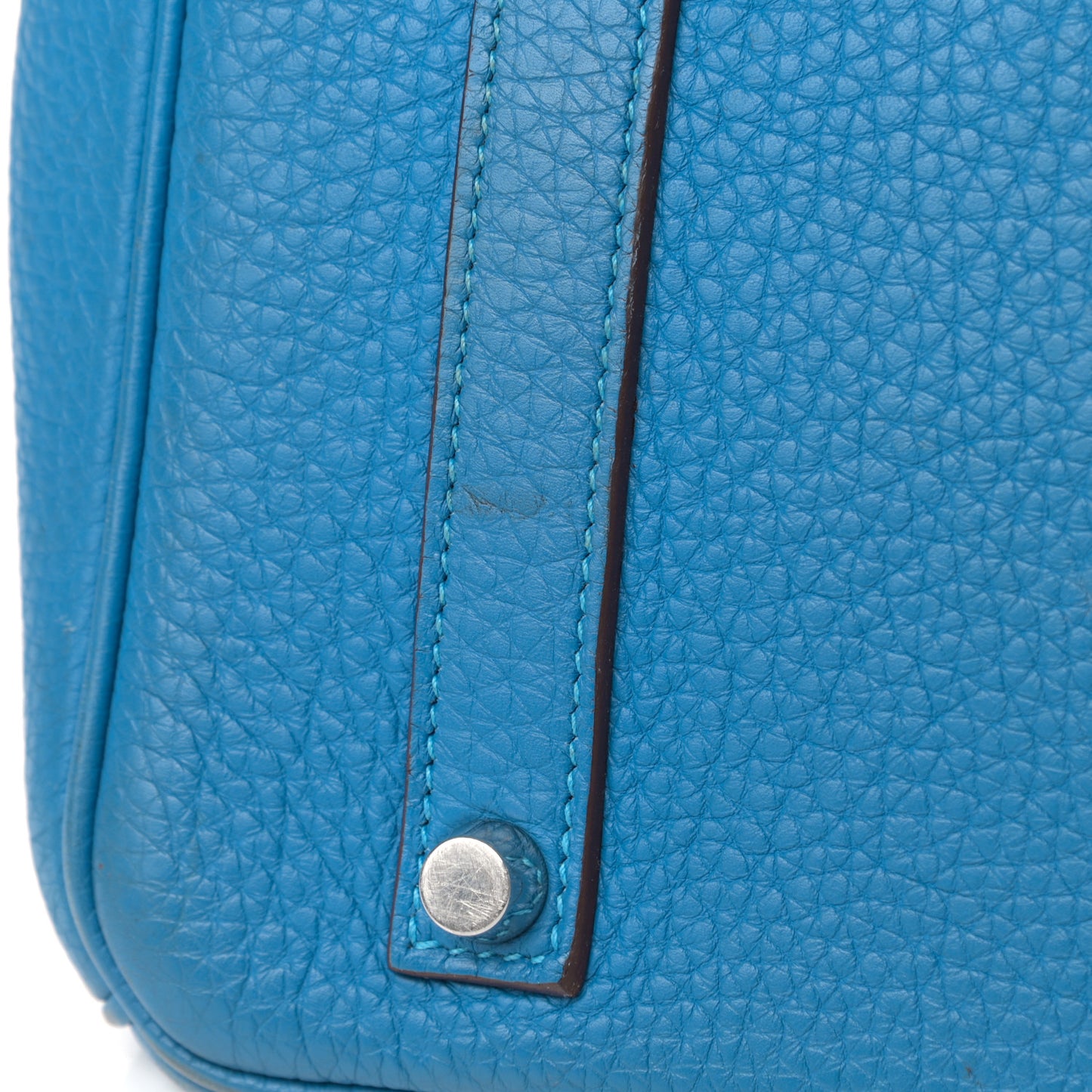 Togo Birkin 35 Bleu Azteque