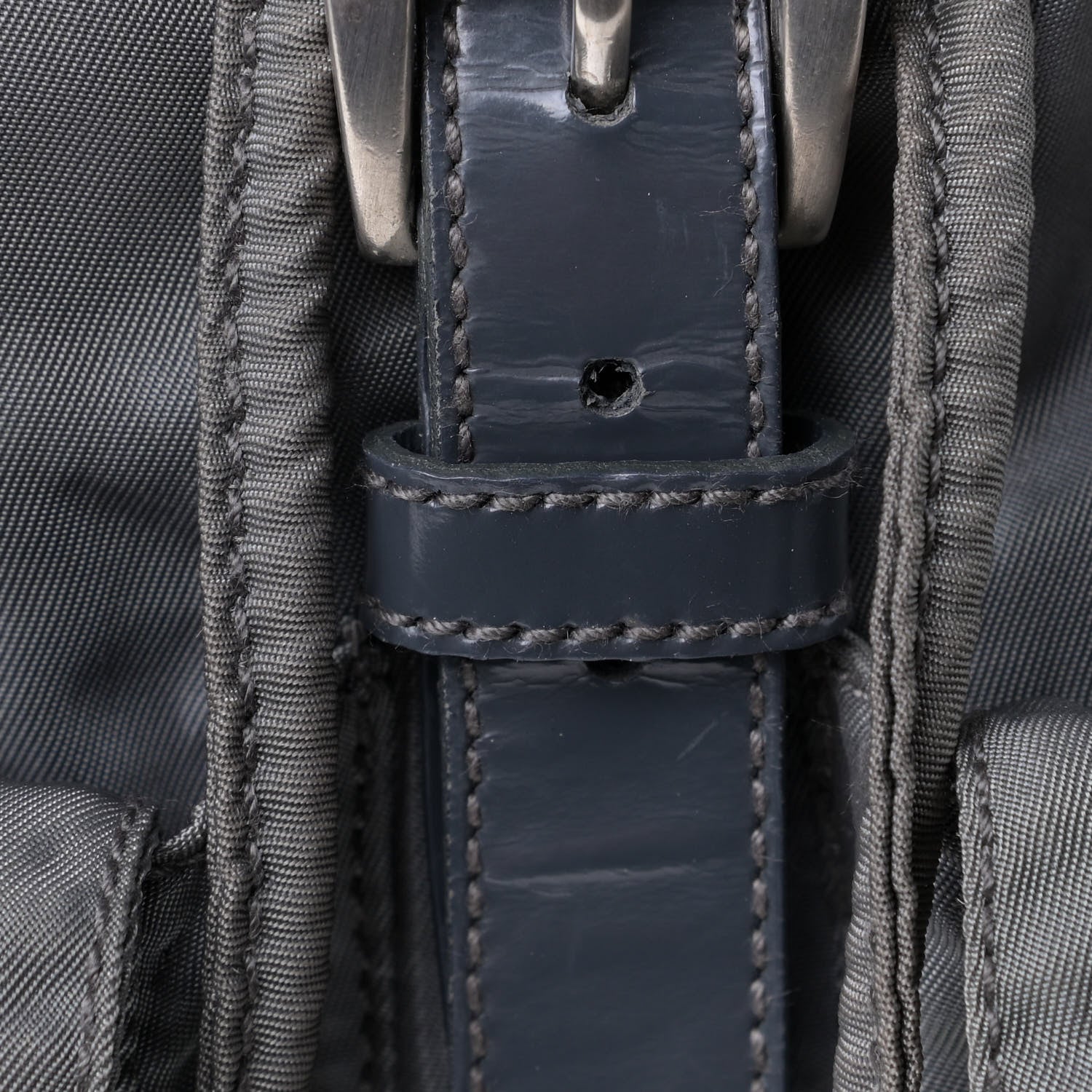 Prada Tessuto Nylon Vela Medium Backpack Ardesia 8 of 9