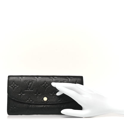 Louis Vuitton Empreinte Emilie Wallet Black Dune 2 of 11