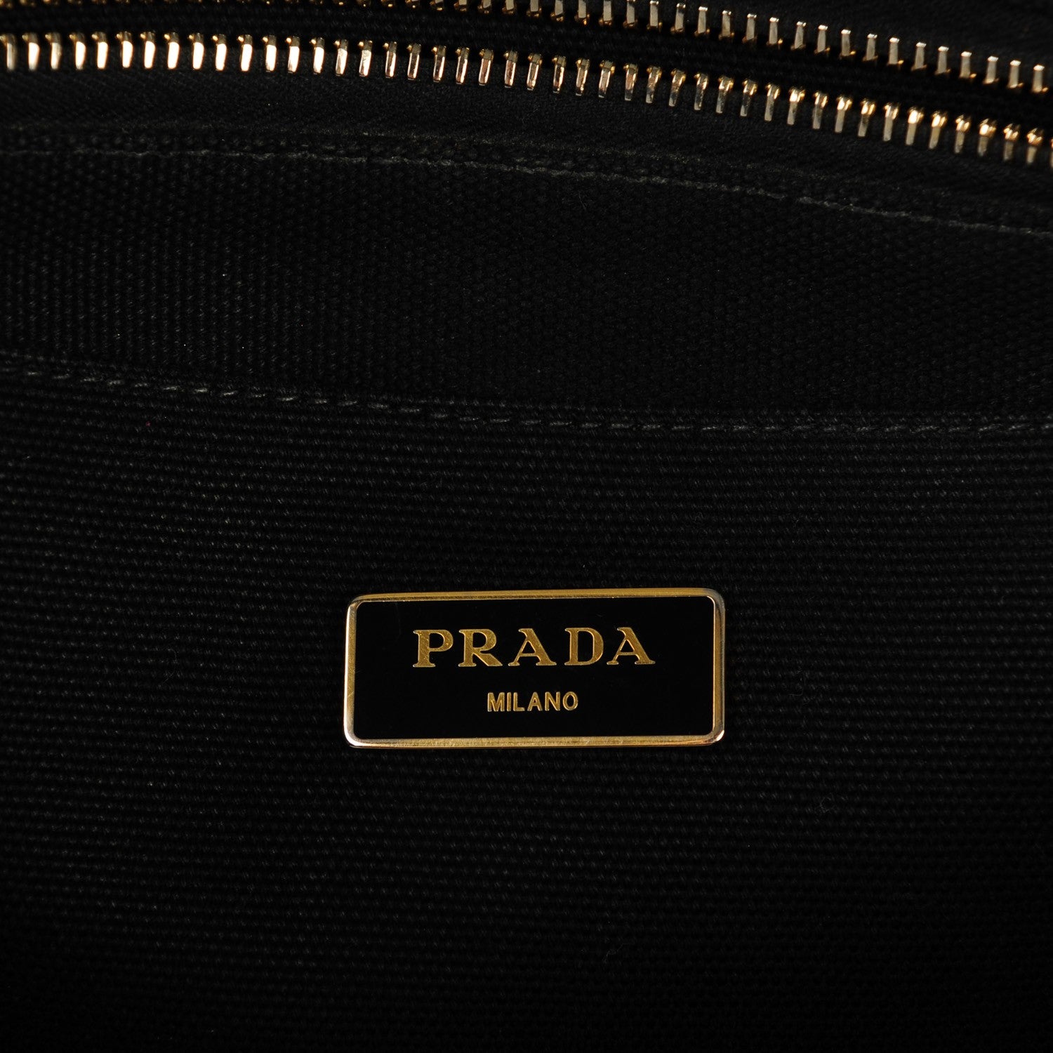 Prada Canapa Logo Tote Black 6 of 7