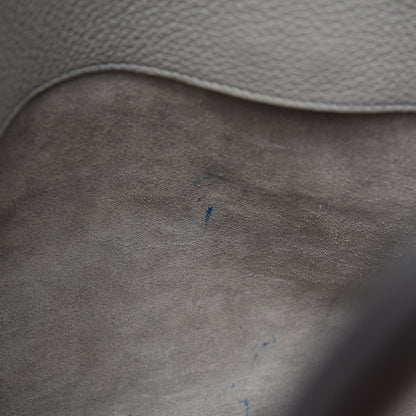 Saint Laurent Grained Calfskin Small Supple Sac De Jour Grey 14 of 20