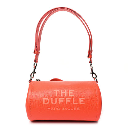 Marc Jacobs Calfskin The Duffle Bag Orange 1 of 10