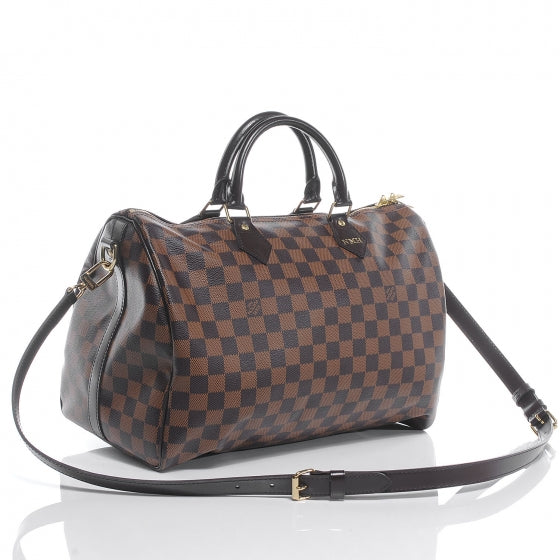 Louis Vuitton Damier Ebene Speedy Bandouliere 35 3 of 7