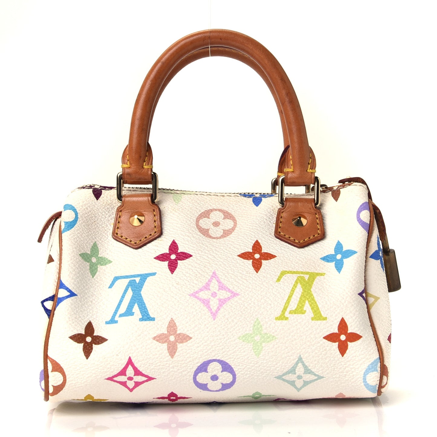 Monogram Multicolor Mini Sac HL Speedy White