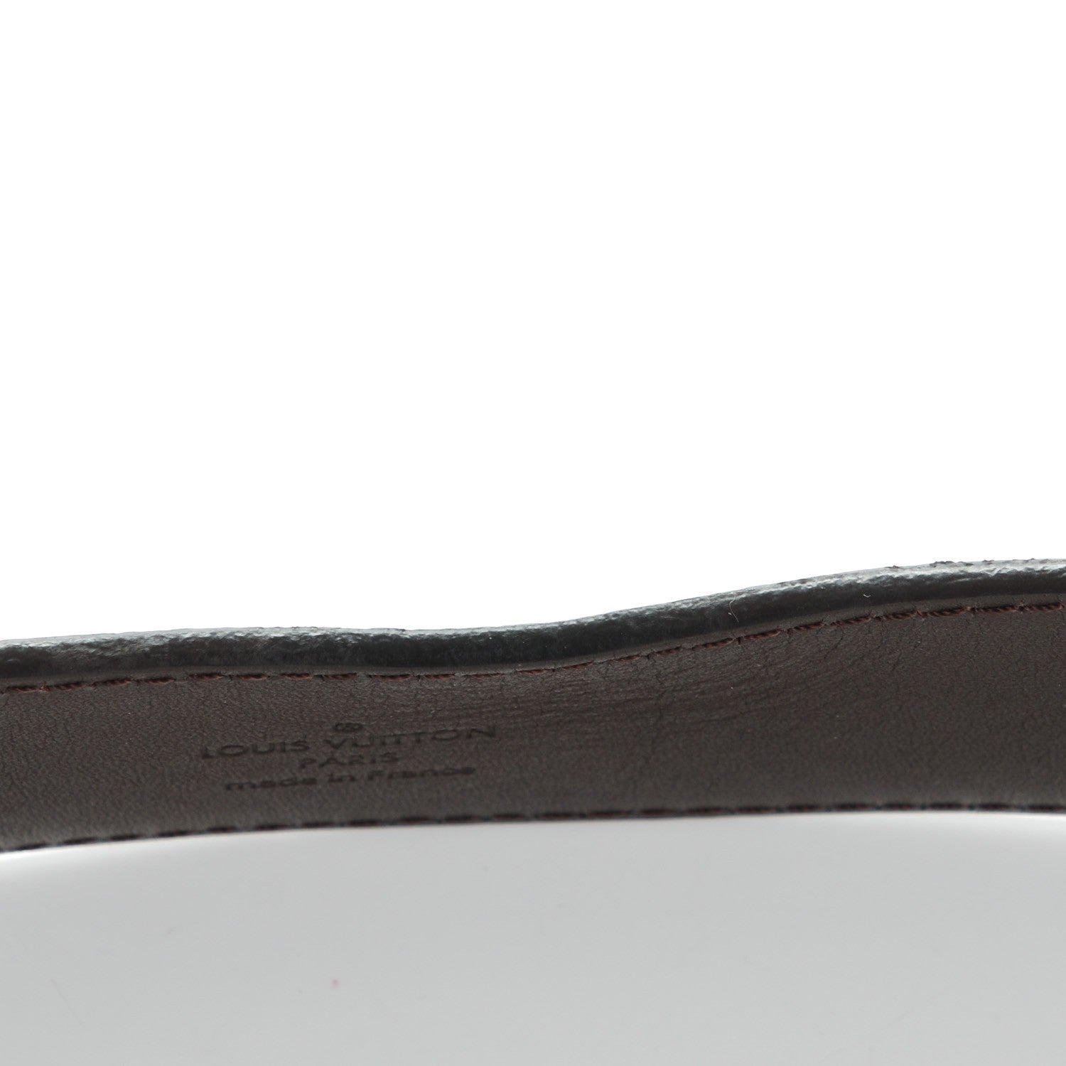 Louis Vuitton Damier Ebene 40mm LV Initiales Belt 110 44 10 of 10