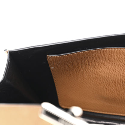 Prada Saffiano Sound Shoulder Bag Caramel 12 of 17