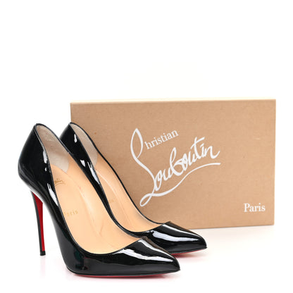 Christian Louboutin Patent Pigalle Follies 100 Pumps 37.5 Black 9 of 9
