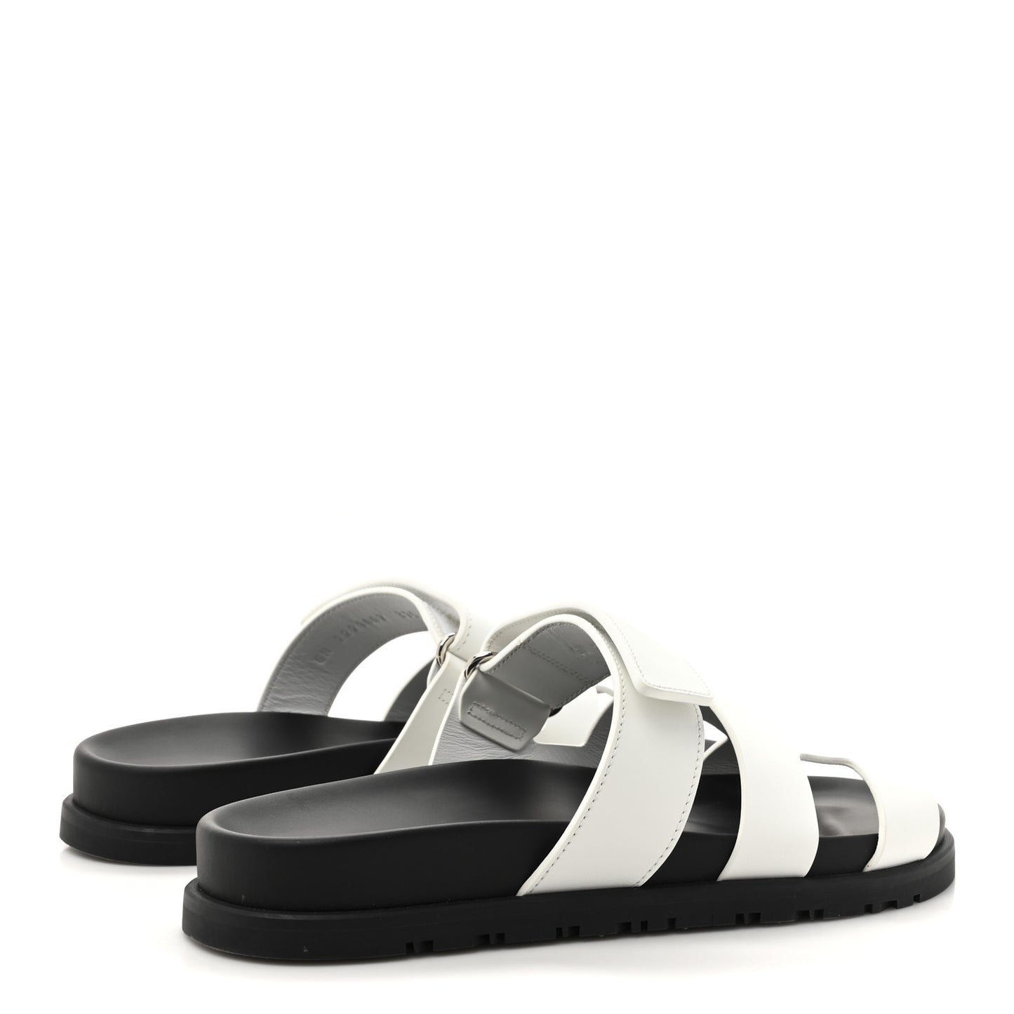 Calfskin Womens Chypre Sandals 37.5 White