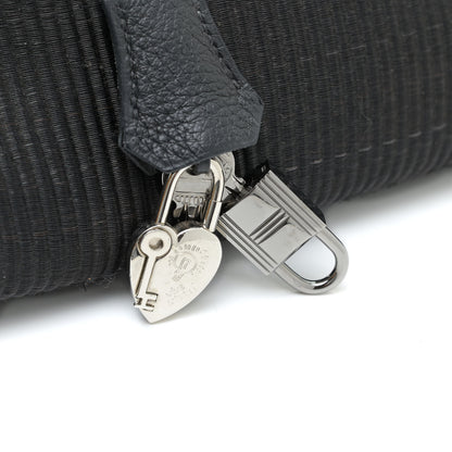 Hermes Taurillon Clemence Crinoline Birkin 30 Black 14 of 21