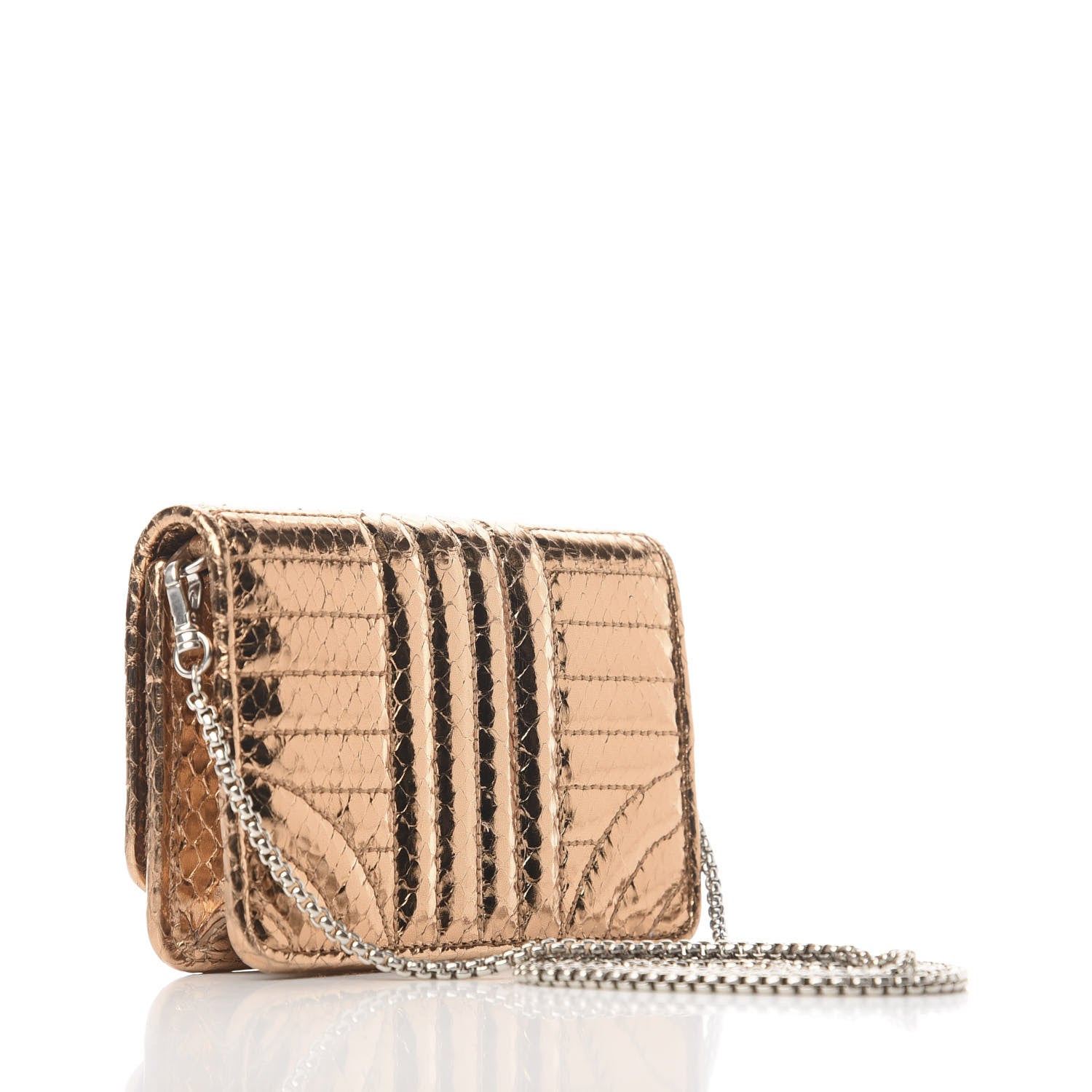 Prada Metallic Ayers Impunture Diagramme Crossbody Cammeo Mordo 2 of 9