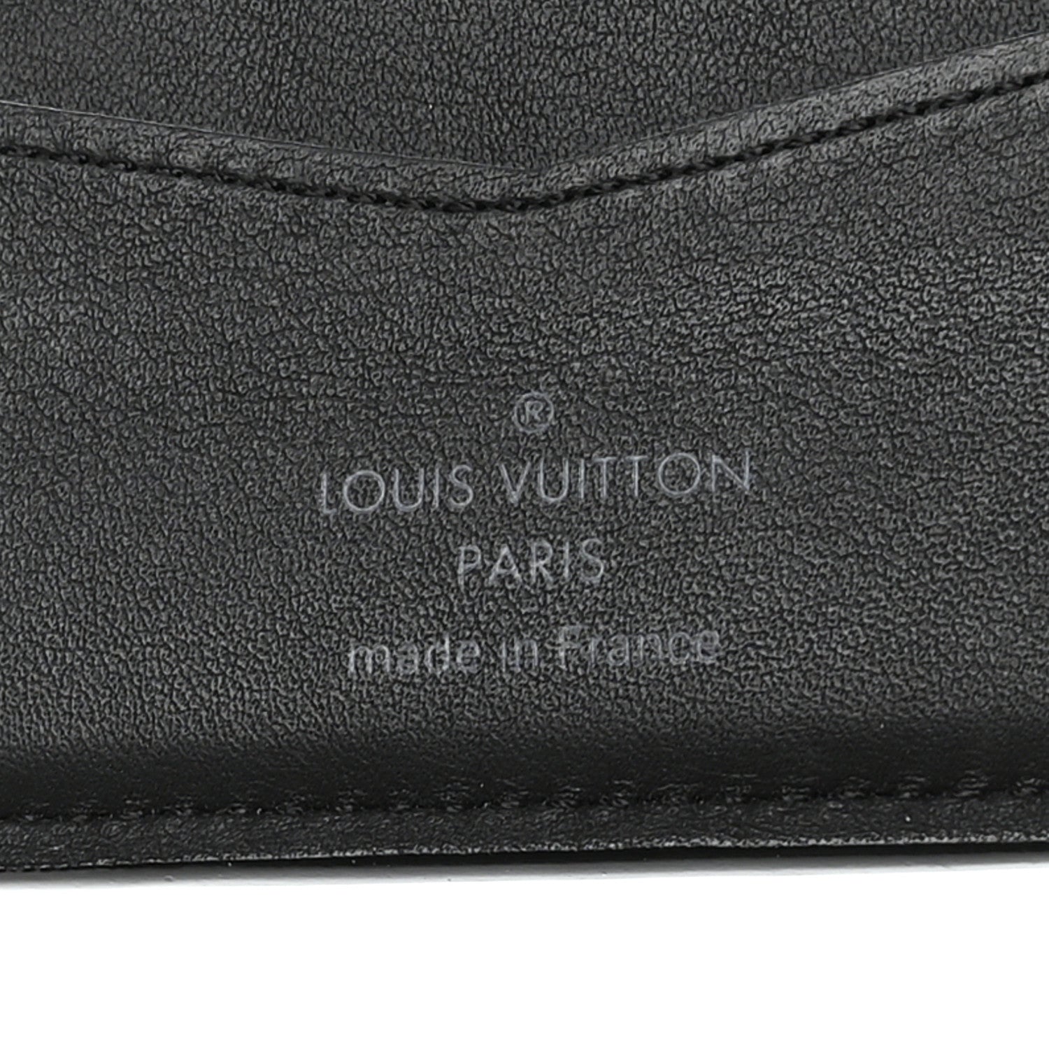 Louis Vuitton Cowhide Faded Monogram Slender Wallet Charcoal 6 of 7