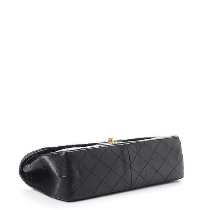 Chanel Aged Calfskin Quilted 2.55 Reissue 226 Flap Black 4 of 7