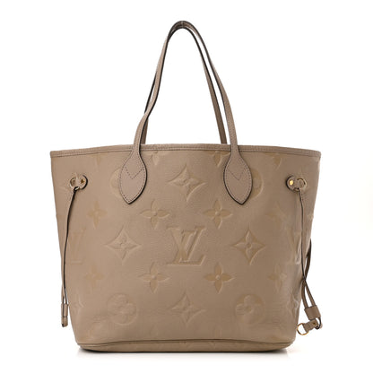Louis Vuitton Empreinte Monogram Giant Neverfull MM Tourterelle 1 of 10