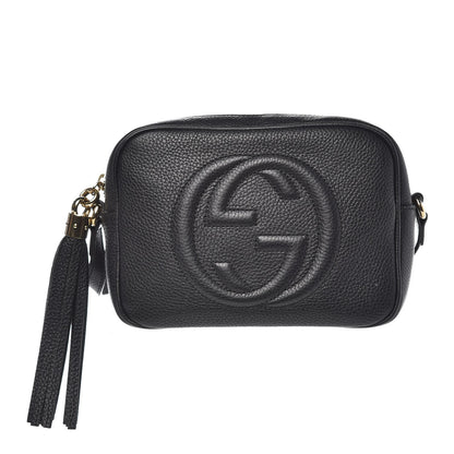 Gucci Pebbled Calfskin Small Soho Disco Bag Black 1 of 11