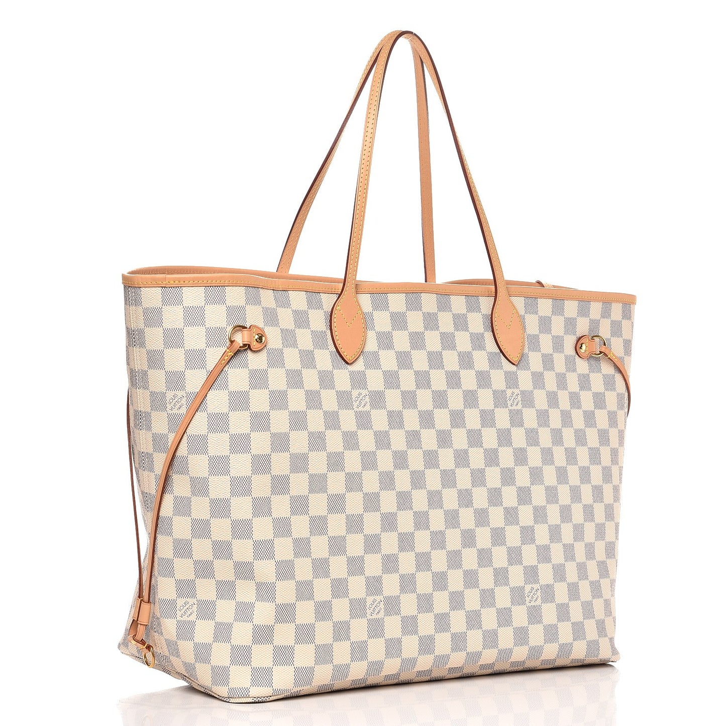 Damier Azur Neo Neverfull GM Rose Ballerine