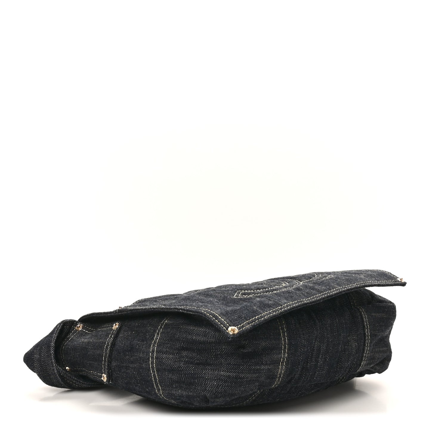 Denim CC Messenger Bag Blue