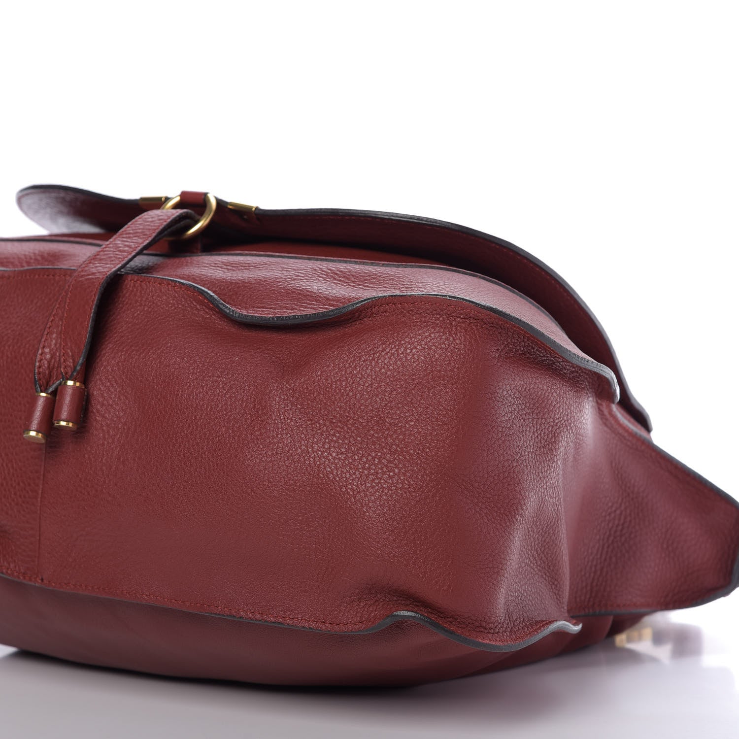 Chloe Calfskin Large Marcie Satchel Garnet 7 of 9