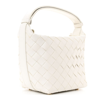 Bottega Veneta Calfskin Nappa Intrecciato Candy Wallace White 3 of 12