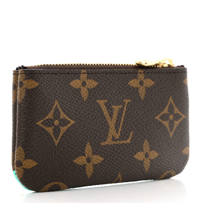 Louis Vuitton Monogram 2023 Christmas Animation Sailing Vivienne Key Pouch Dragonfruit Pink 3 of 7