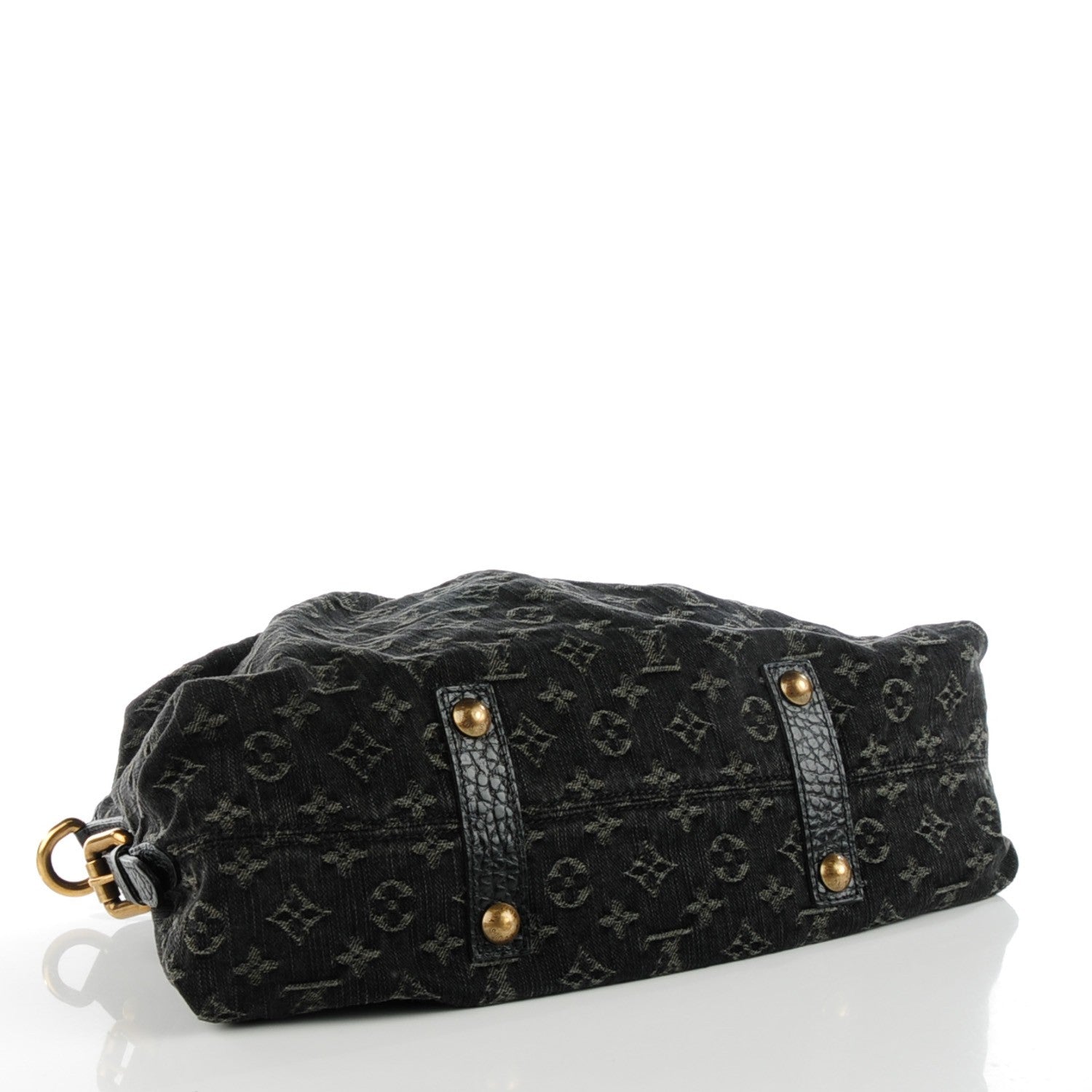 Louis Vuitton Denim Neo Cabby MM Black 4 of 8