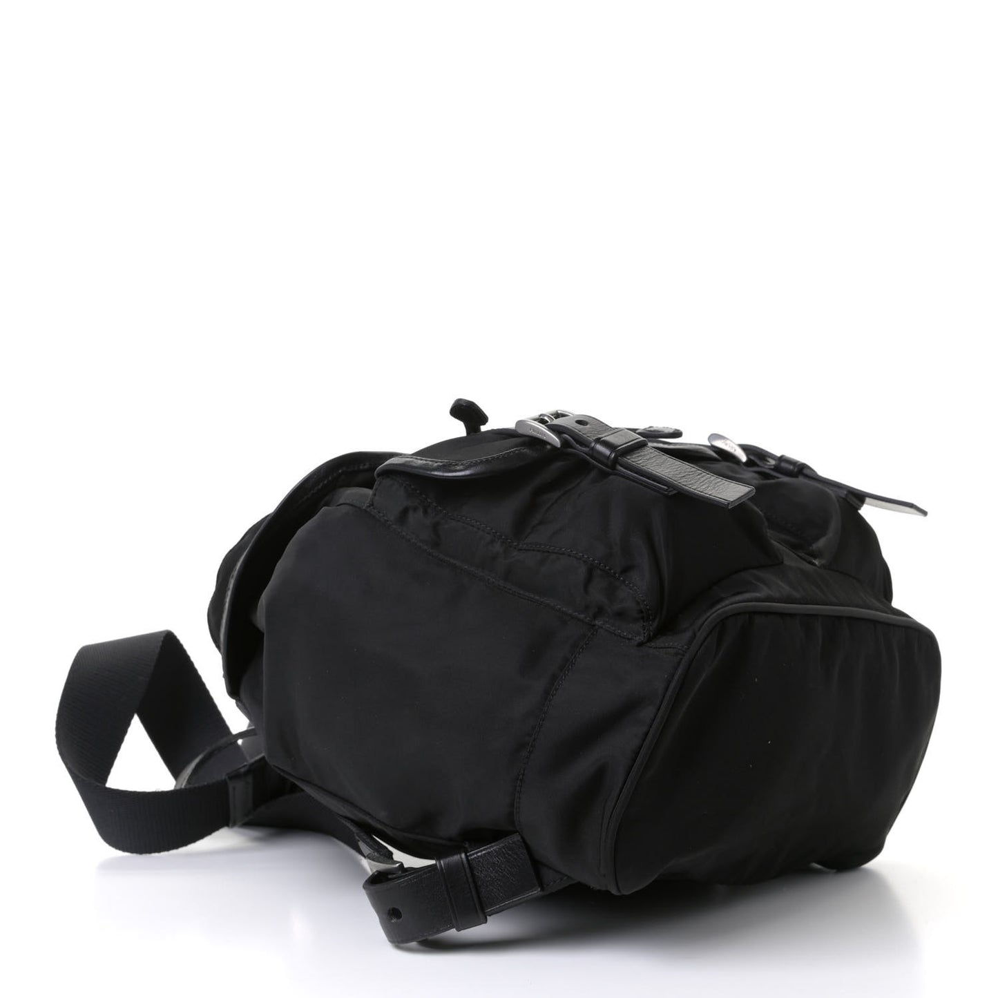 Tessuto Nylon Small Backpack Black