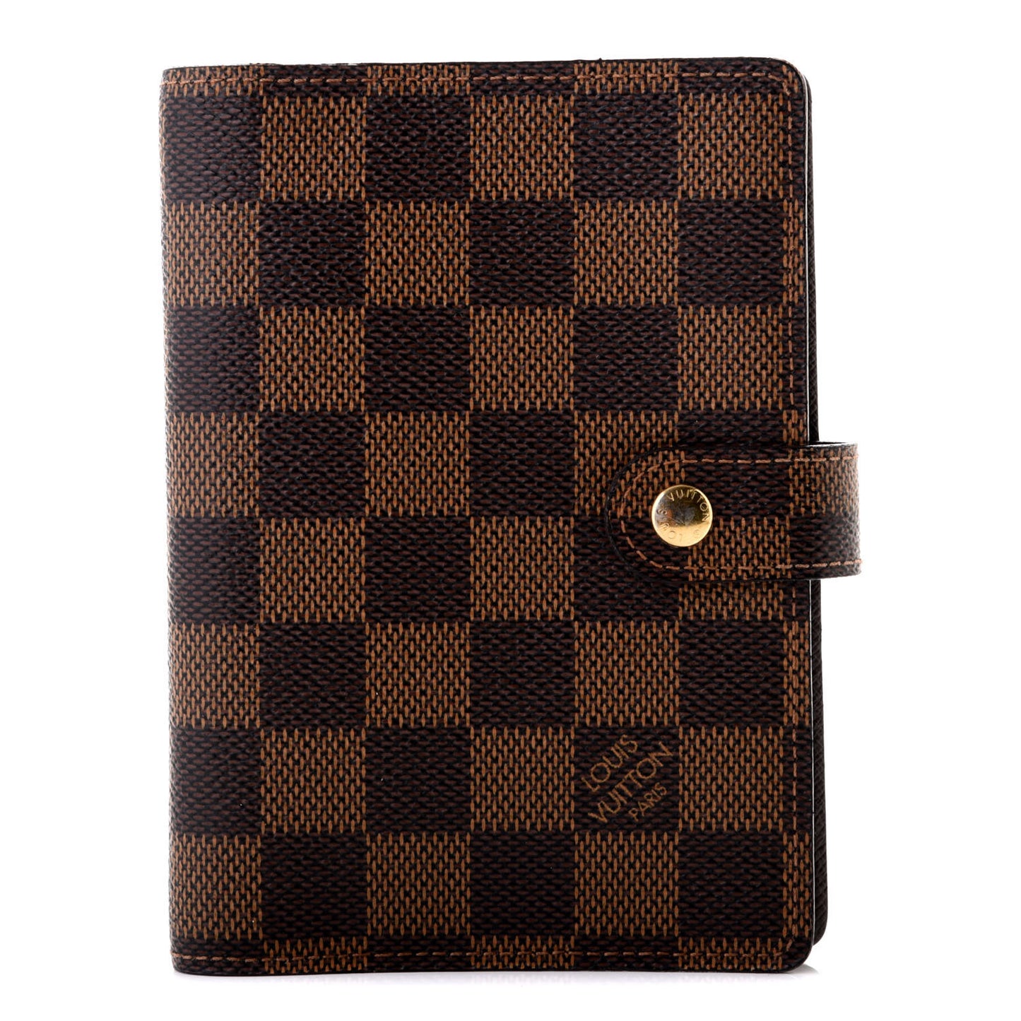 Damier Ebene Small Ring Agenda Cover