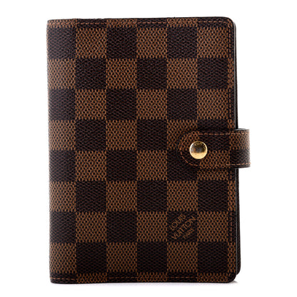 Louis Vuitton Damier Ebene Small Ring Agenda Cover 1 of 8
