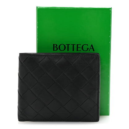 Bottega Veneta Nappa Maxi Intrecciato Bi-Fold Wallet Black 7 of 7