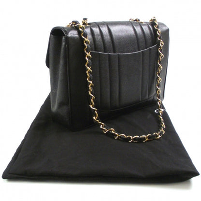 Chanel Vintage Caviar Mademoiselle JUMBO Flap Black 3 of 12