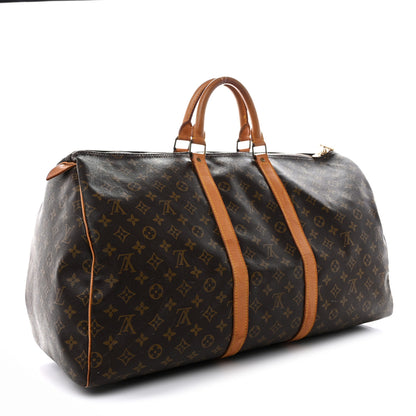 Louis Vuitton Monogram Keepall 55 2 of 17