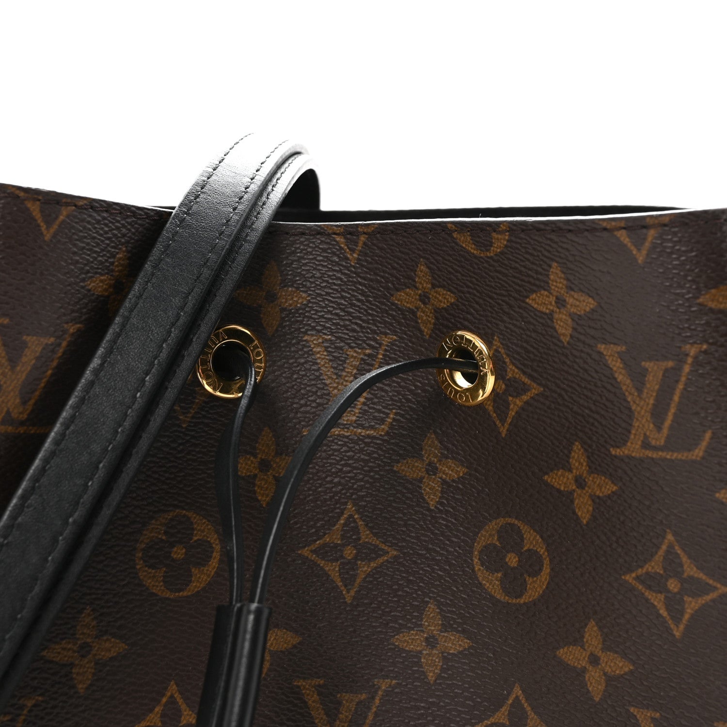 Louis Vuitton Monogram Neonoe MM Black 6 of 8