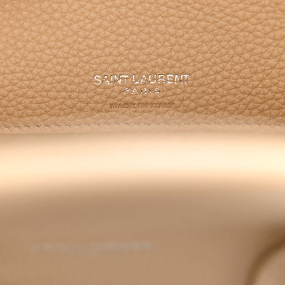 Saint Laurent Grained Calfskin Baby Supple Sac De Jour Beige 7 of 12