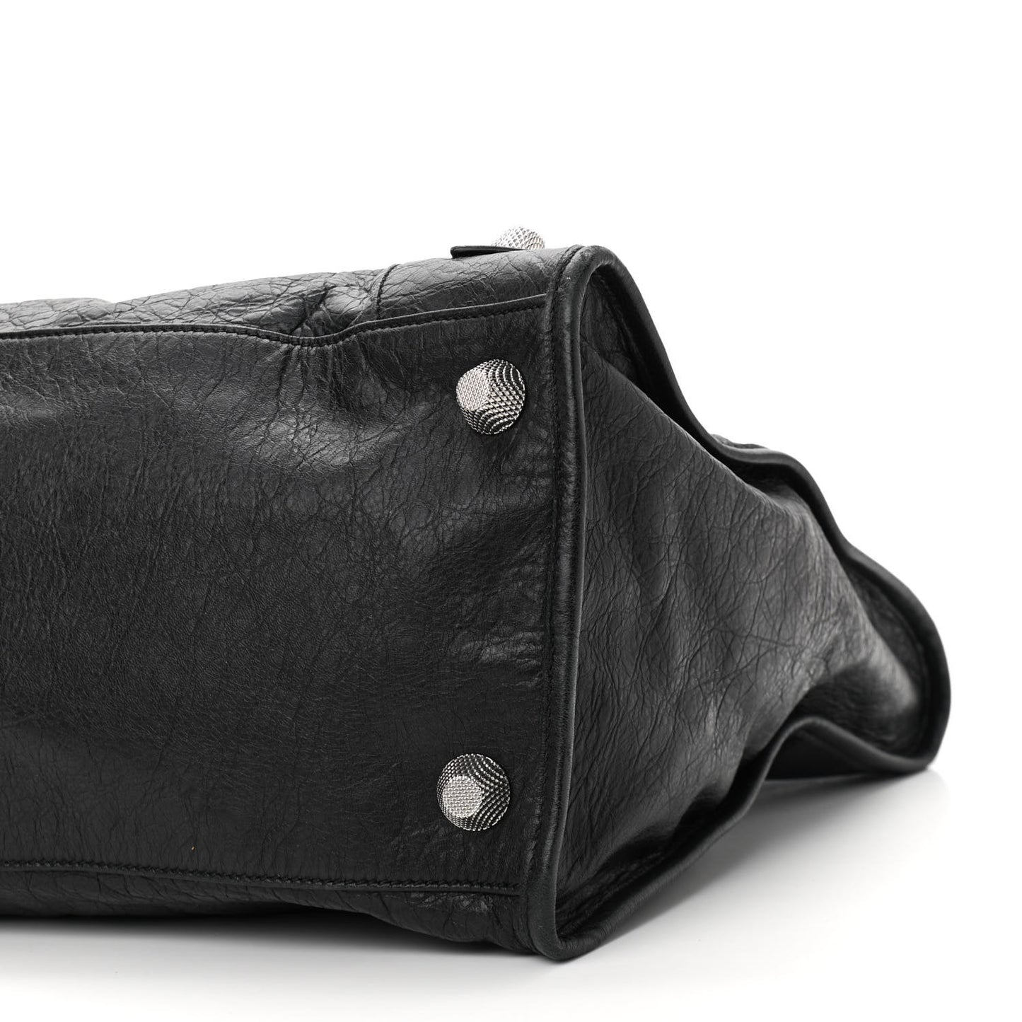 Agneau Giant 21 Silver Hardware Work Black