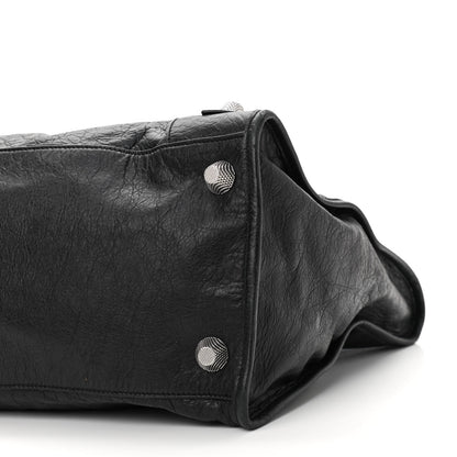 Balenciaga Agneau Giant 21 Silver Hardware Work Black 9 of 10
