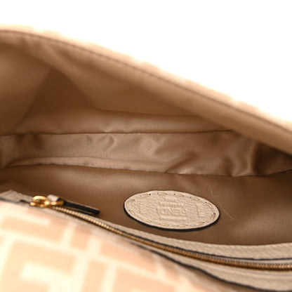 Fendi Wool Cuoio Romano Selleria FF 1974 Baguette 1997 Beige Cammello Camelia 5 of 10