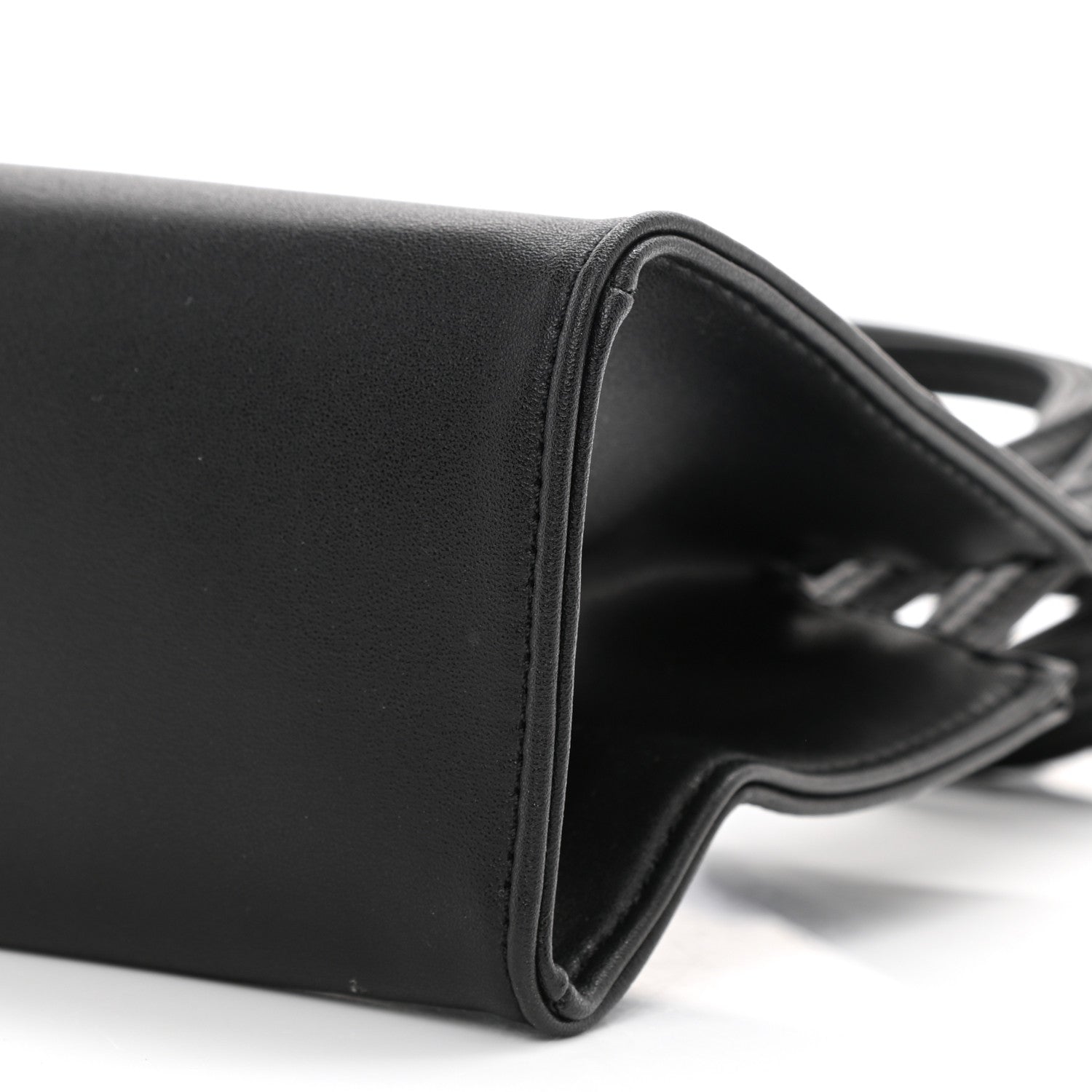 Telfar Vegan Leather Small Shopping Bag Black 21 of 21