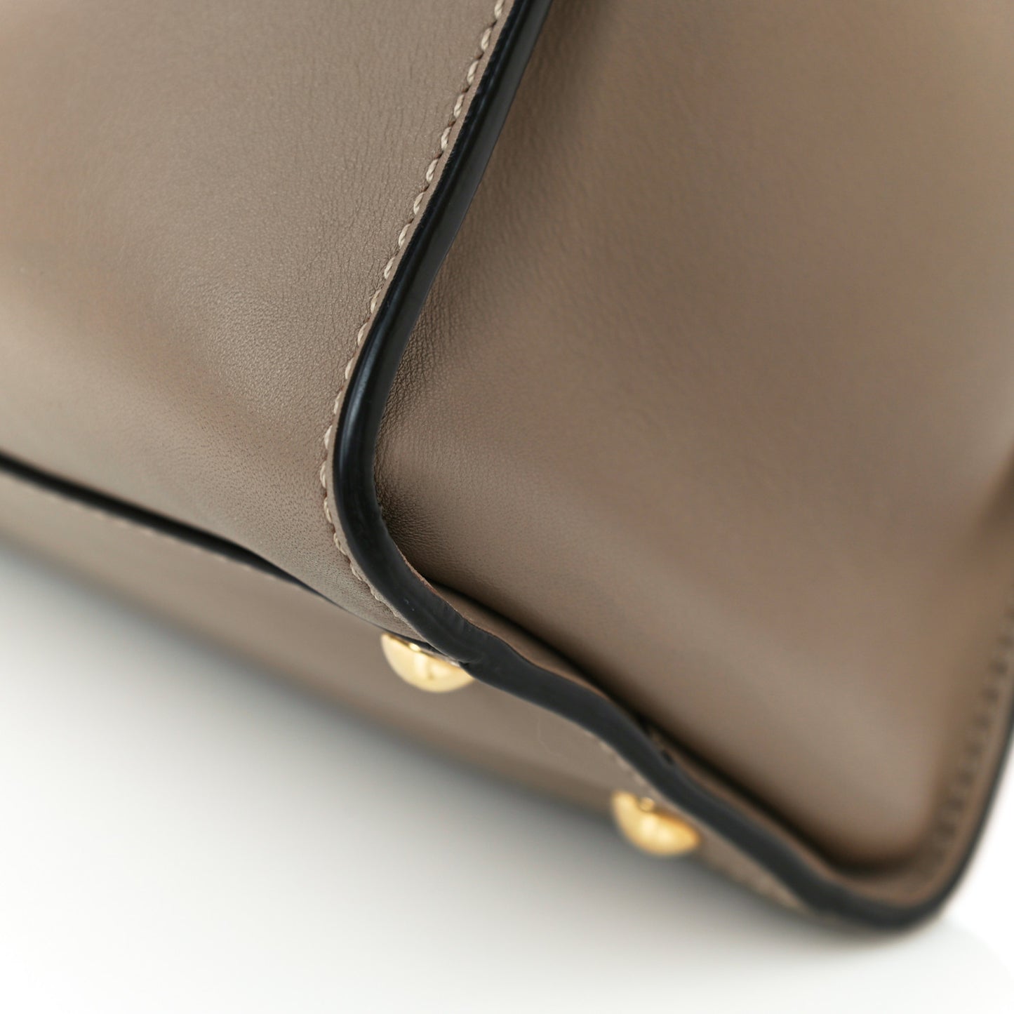 Vitello Seta Plexiglass Tortoise Medium Peekaboo Iconic Satchel Tortora