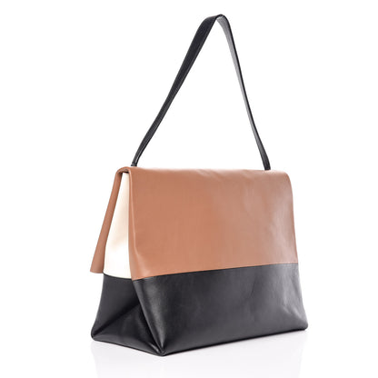 Celine Calfskin All Soft Shoulder Bag Tan 3 of 14