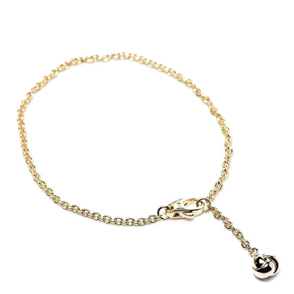 Cartier 18K Yellow White Pink Gold Trinity Ball Bracelet 1 of 4