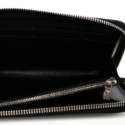 Louis Vuitton Epi Clemence Wallet Black 5 of 6
